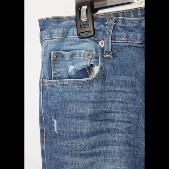 AEROPOSTALE HIGH WAISTED JEGGING DISTRESSED JEANS WOMEN'S SIZE 6 - Picture 5 of 9